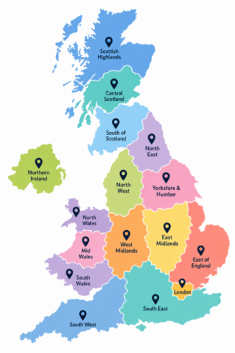UK Cycling Event Map